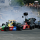 Illustration for article titled High Resolution Images Show One Of Formula 1s Most Dramatic (And Non-Lethal) Historic Crashes